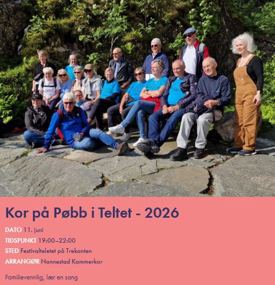 Kor på Pøbb i telt