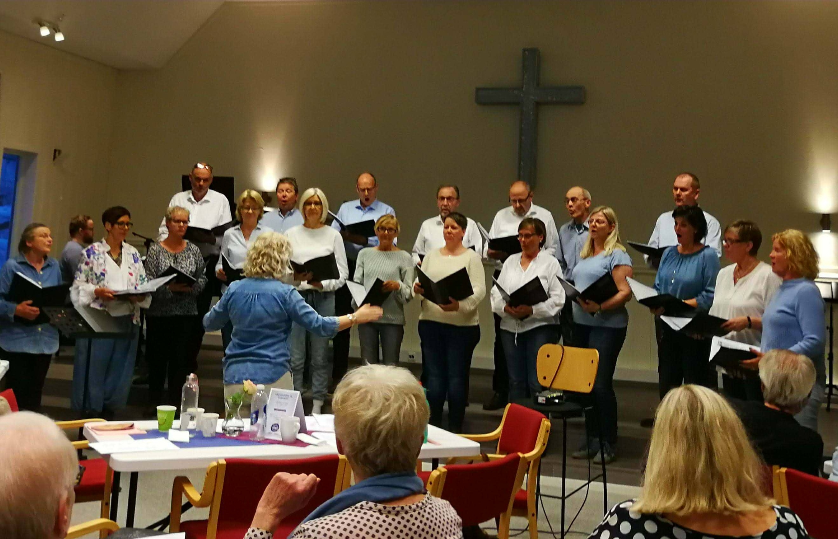 Vellykket korcafe i Gjerdrum!