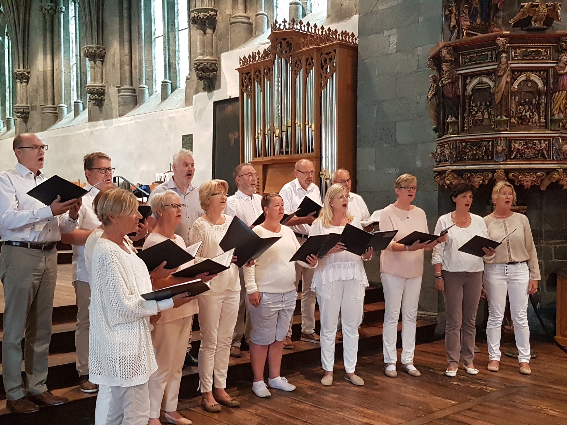 Dåpsfest i Nannestad kirke 24. mars